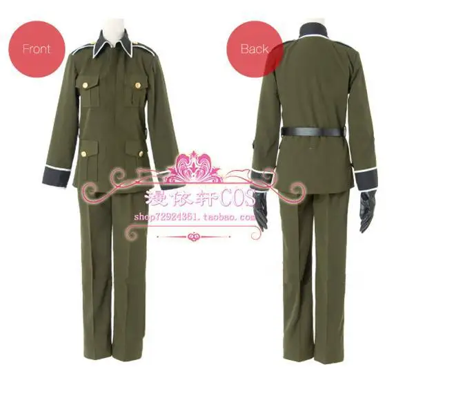 Aph Axis Powers Hetalia немецкий костюм для косплея | Тематическая одежда и униформа