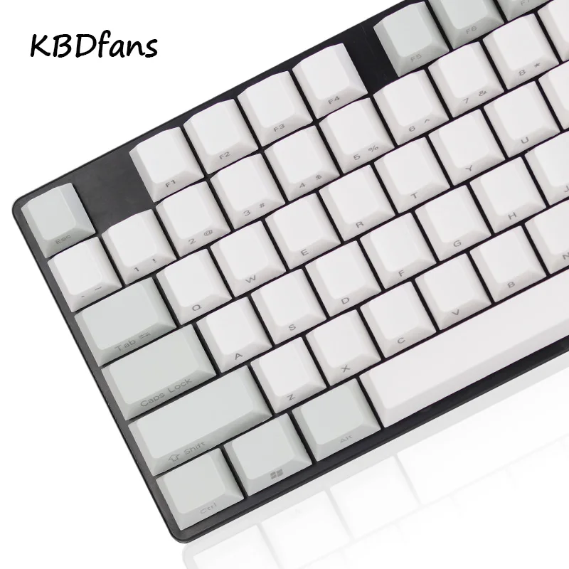 NPKC пустой боковой принт вишни профиль толстый PBT Keycap ANSI ISO раскладка для Cherry MX