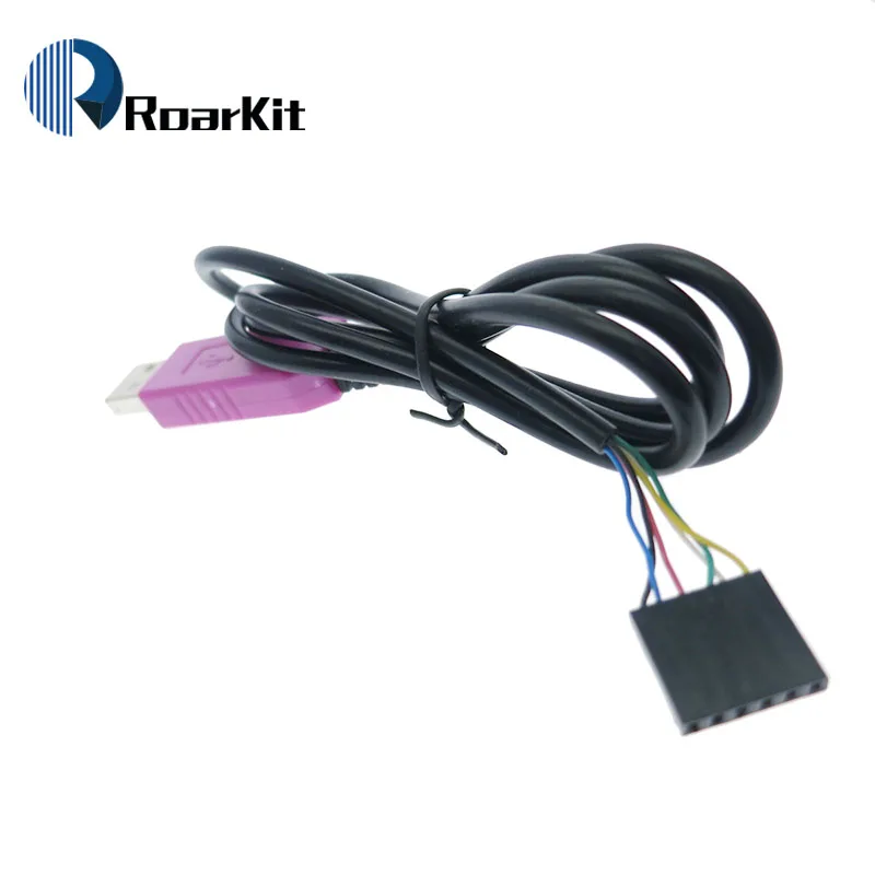 PL2303 HXD 6 контактный USB TTL RS232 Преобразователь последовательного кабеля PL2303HXD