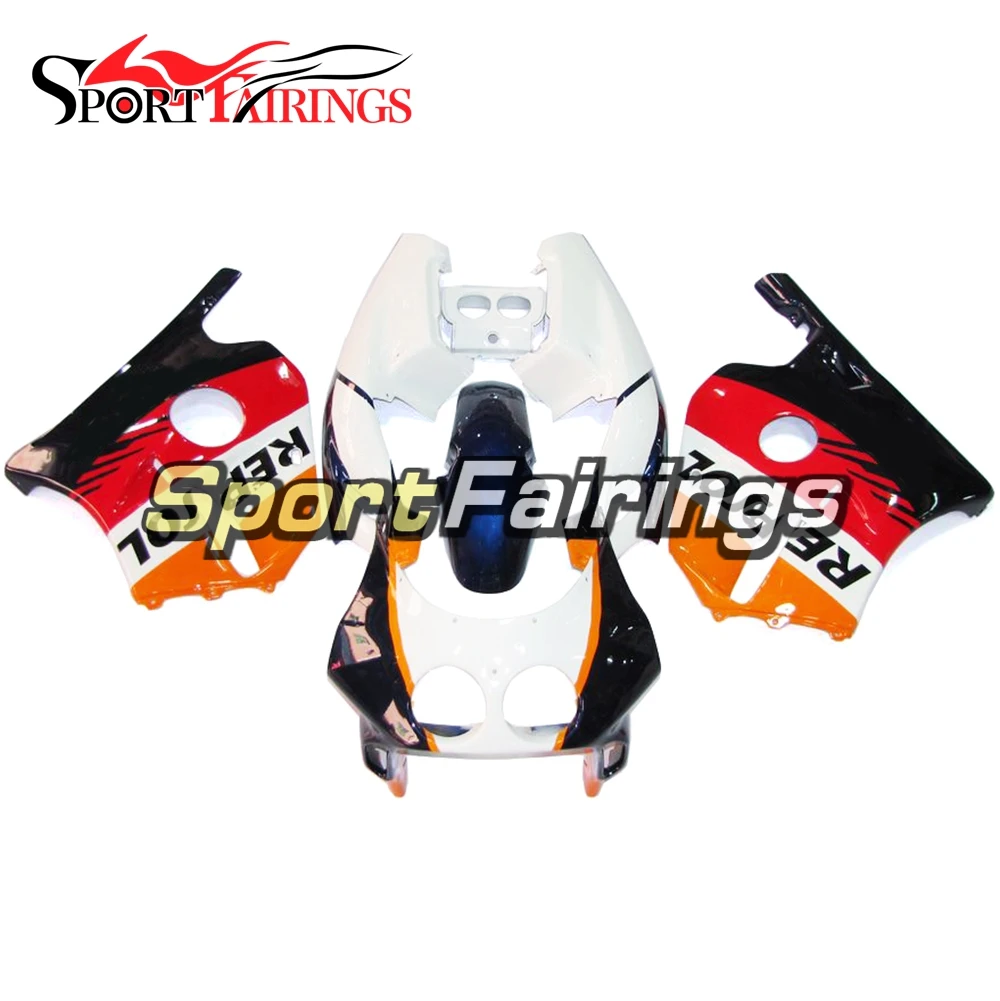 

Motorcycle Injection ABS Fairing Kit For Honda CBR250RR MC22 90 - 94 CBR250 1990 1991 1992 1993 1994 Orange Red White Sportbike