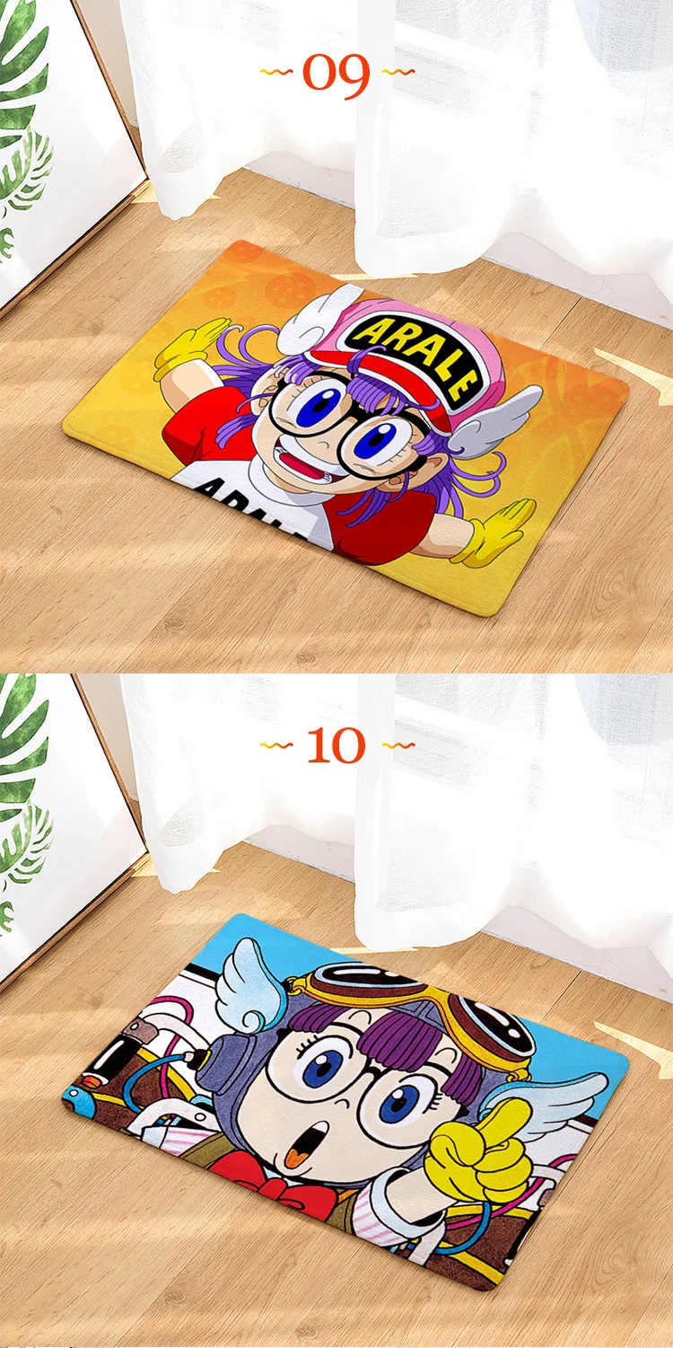 IVYYE Arale девушка индивидуальные аниме декоративный коврик домашние ковры мультяшный коврик коврики на пол для спальни Ванна плюшевые Коврики