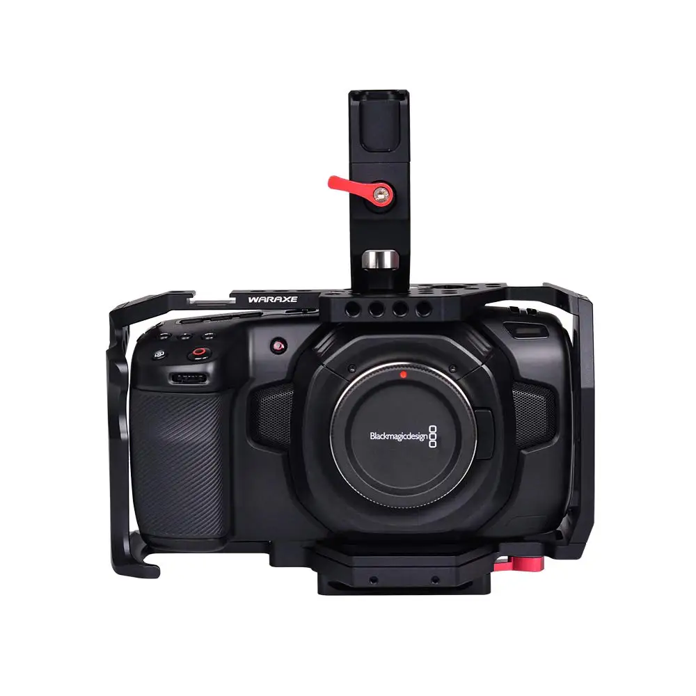 Встроенная QR-пластина WARAXE BMPCC 4k подходит для Arca Swis полноразмерная клетка в одной
