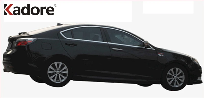 Для hyundai Solaris 2010 2011 Защитная крышка для оконной рамы из нержавеющей стали, отделка для украшения автомобиля, внешние аксессуары