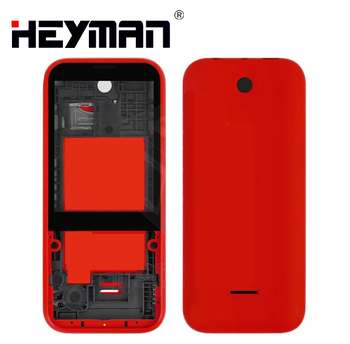 Nokia 225 Dual Sim RM-1011 N225 Housing: Middle Front Frame, Bezel Frame, Front Middle Plate, and Battery Back Cover image 4
