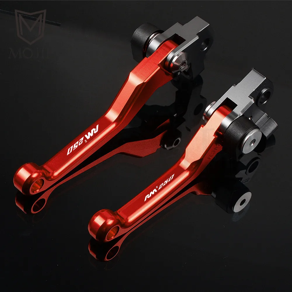 RMZ250 05-06 RD Для SUZUKI RMZ250 РМЗ 250 2004 2005-2006 2007- Мотокросс ЧПУ Сводные сцепные рычаги для кроссовых и обычных мотоциклов - Цвет: RMZ250 05-06 RD