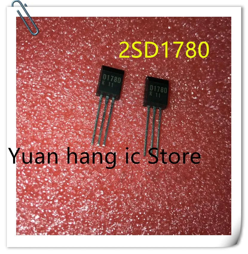 

10 шт./лот новый оригинальный 2SD1780 D1780 DIP3
