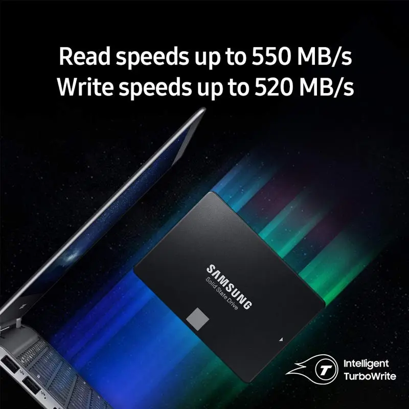 Samsung 500GB SSD флэш-память HDD жесткий диск 1 ТБ 2 ТБ 4 ТБ рекламные дропшиппинг твердотельный накопитель 860 EVO V-NAND 2," SATA III 250 г