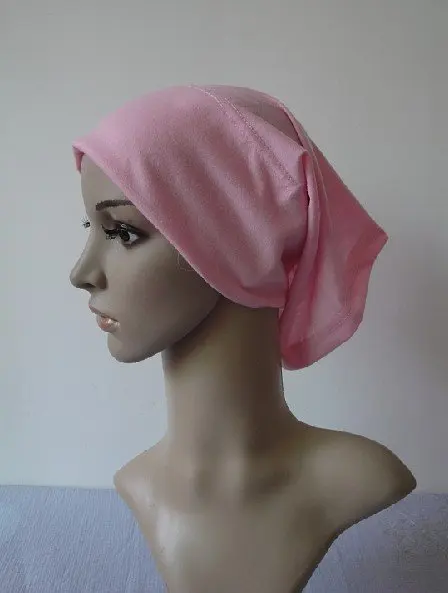 H249a plain tube underscarf and hats muslim hijab popular design fast delivery assorted colors |