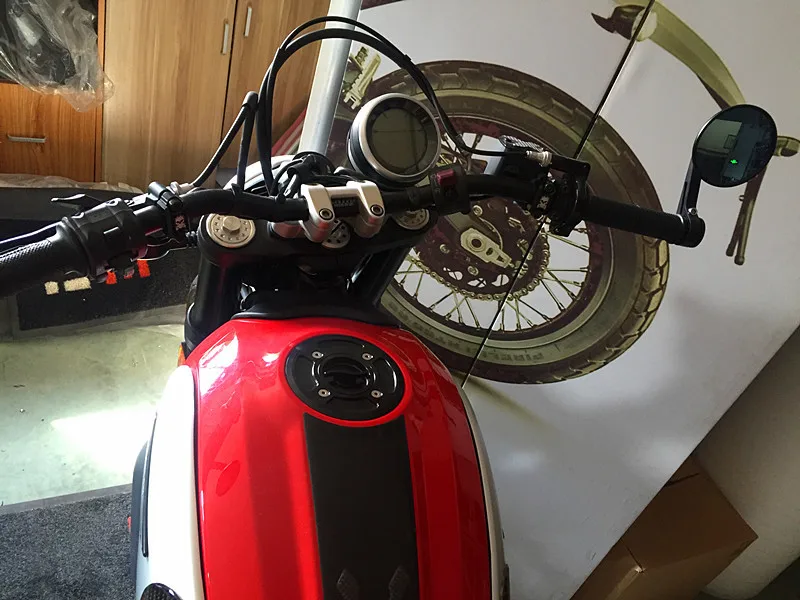 Крышка для бака DUCATI Scrambler Fast крышка топливного с логотипом CNC | Автомобили и