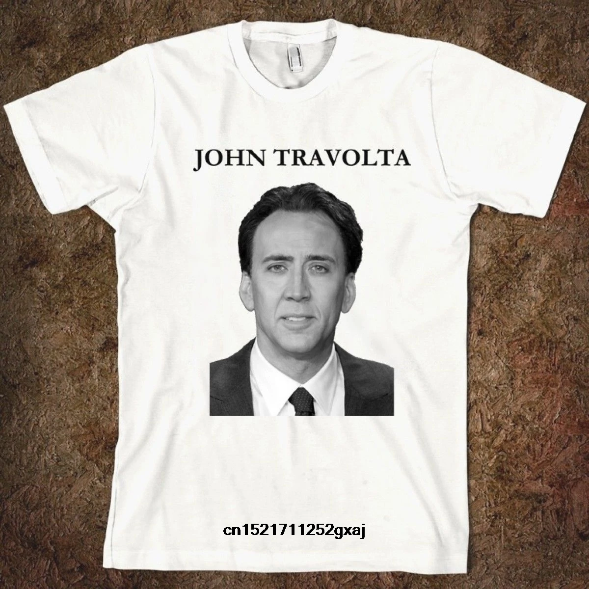 Возьмите Для мужчин футболка Николас Кейдж Face Off Забавный Tee fortnite забавная