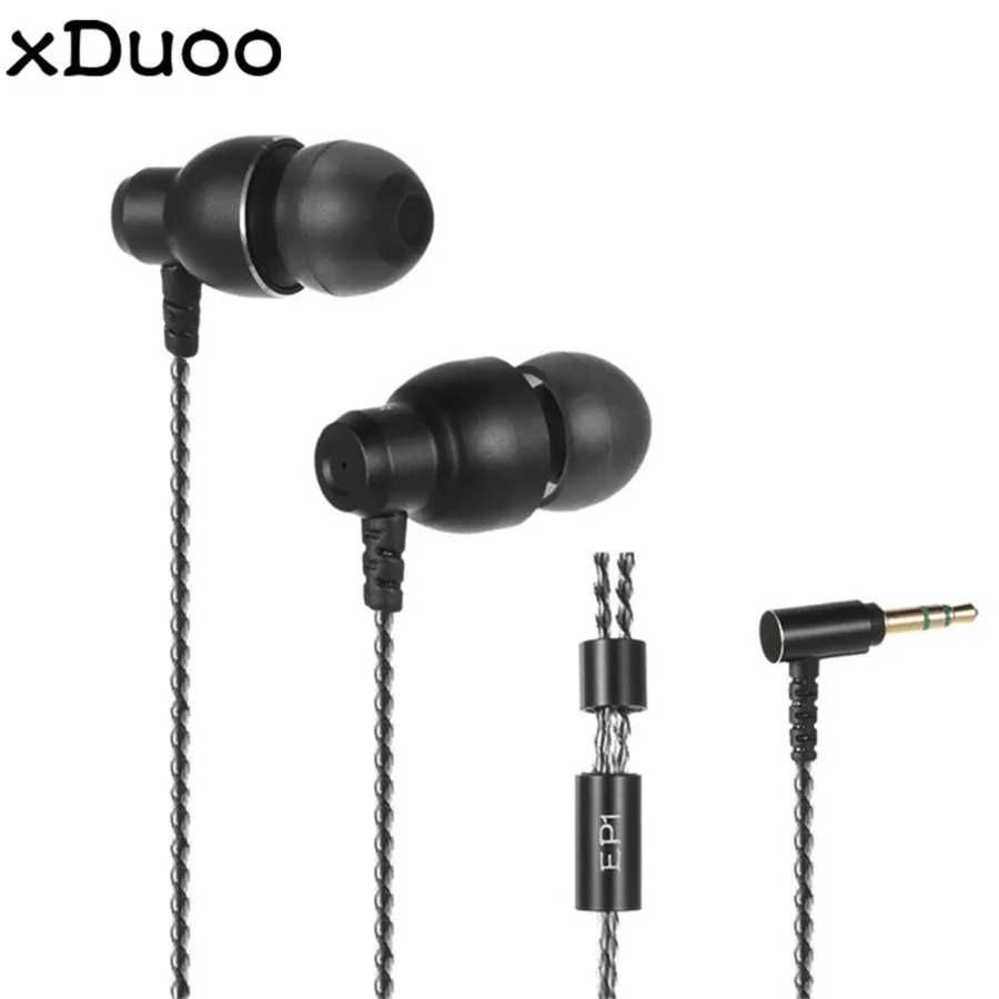 XDuoo EP1 Новое поступление HiFI наушники OFC стерео проводные для плеера MP3 MP4 телефона