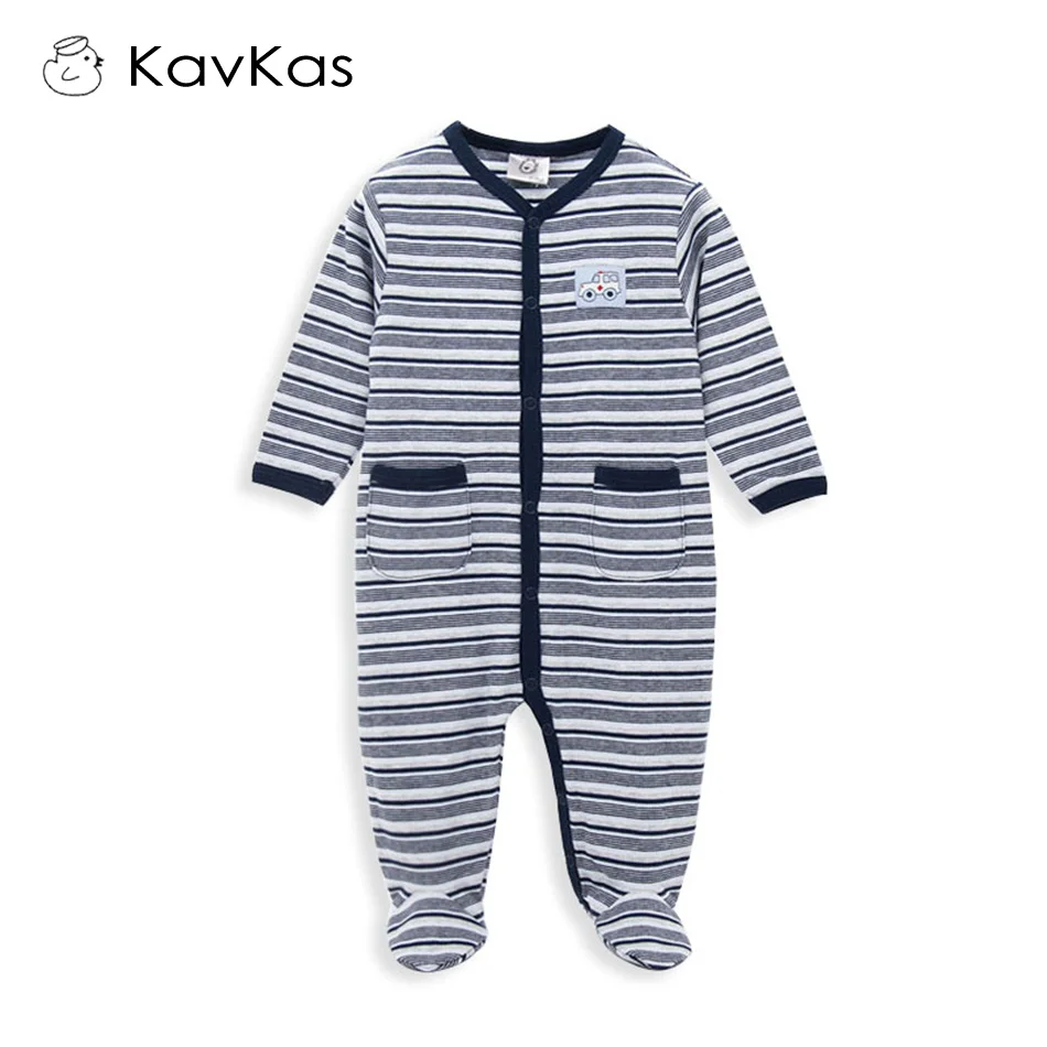 Kavkas/Детские комбинезоны; комплект одежды для новорожденных; одежда для малышей; брендовые зимние Хлопковые комбинезоны для мальчиков; комбинезоны с длинными рукавами; комбинезон