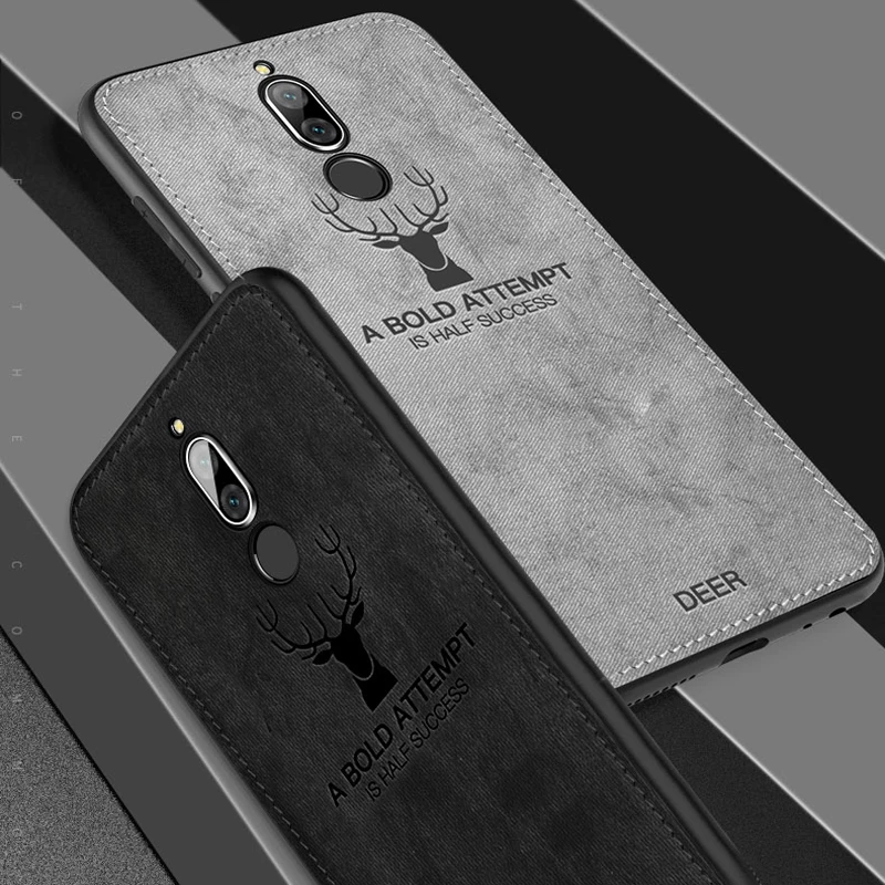 Чехол для Huawei Mate 10 Lite Чехлы Maimang 6 ретро модный винтажный кожаный тканевый чехол