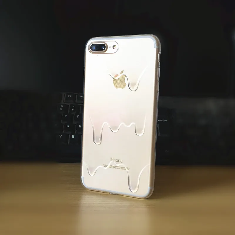 Для iphone8 силиконовый чехол для Apple IPhone 8 Plus Чехол телефон В виде ракушки Новое