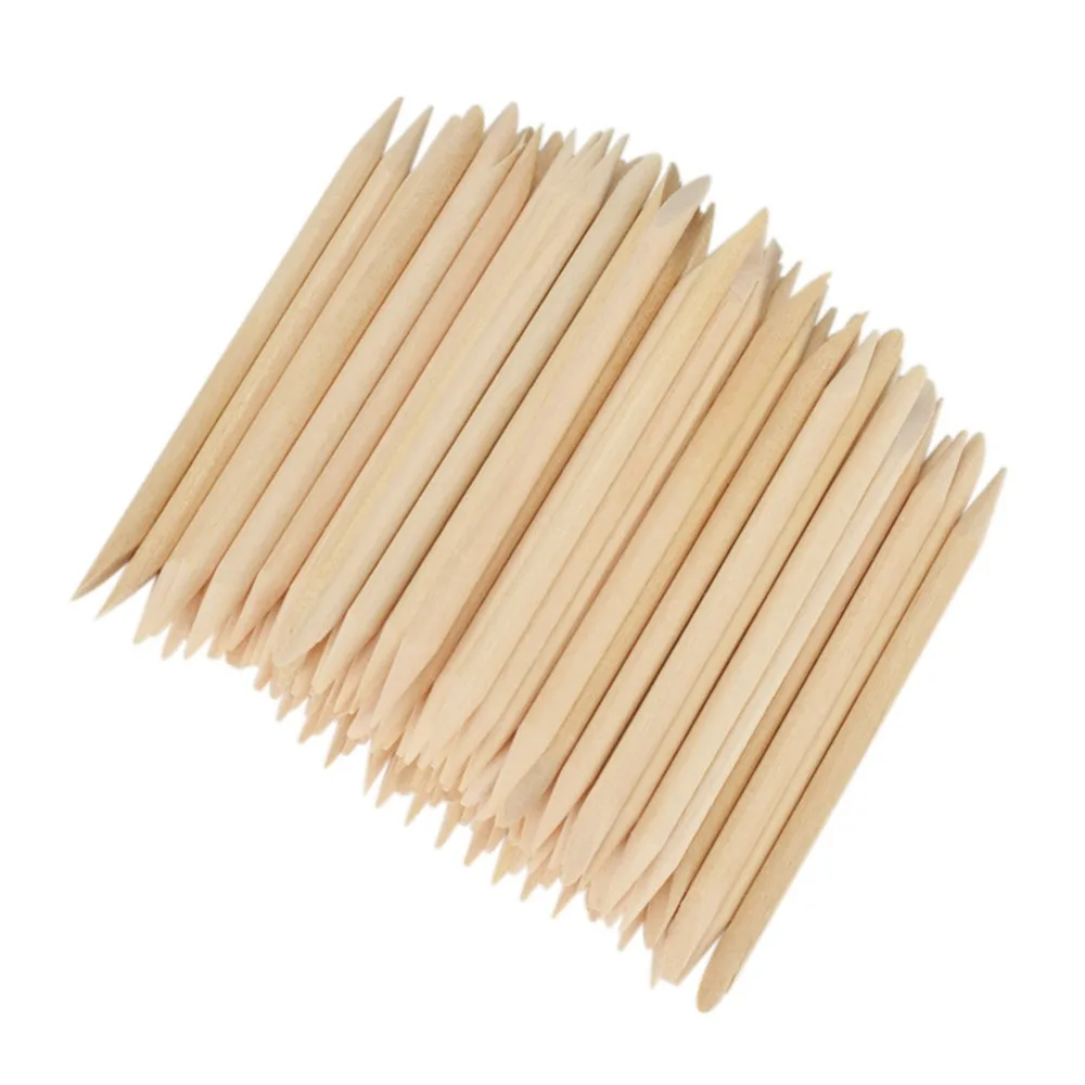 100 шт. деревянные палочки для удаления кутикулы 3 5x105 мм|wood stick cuticle pusher|cuticle stickcuticle