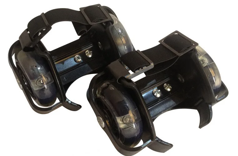 Детские спортивные Ролики ролики на пятку с подсветкой роликовые коньки 4