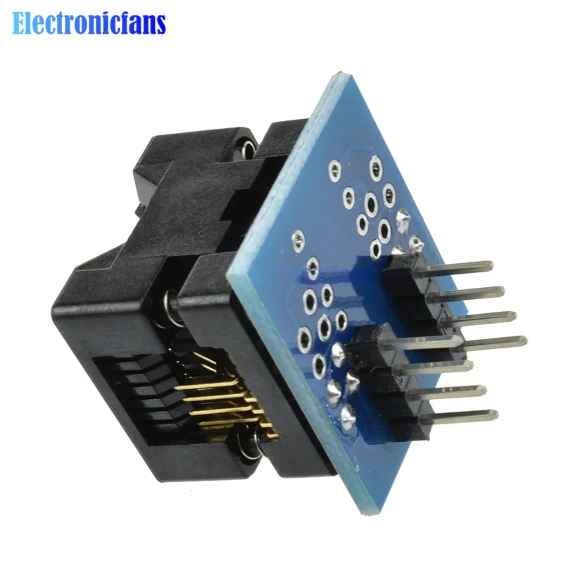 1 шт. 150mil SOIC8 SOP8 К DIP8 адаптер программатора EZ гнездо модуля преобразователя