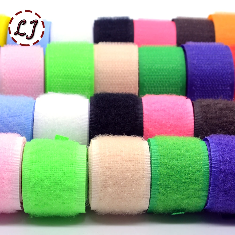 Фонарь 25 мм 2 ярда/партия цветной крючок и петля для пришивания лента дома