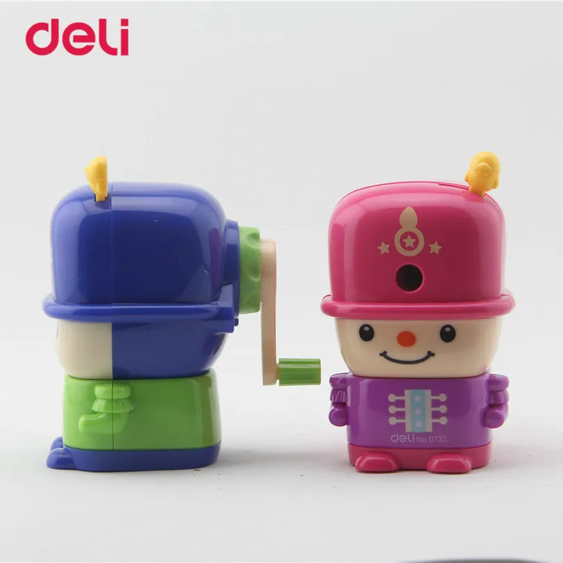 Канцтовары Deli точилка для карандашей Механическая милая Kawaii Товары офиса и школы