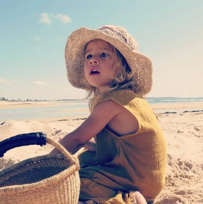 Ins/ Европейский комбинезон для девочек, льняная одежда для маленьких мальчиков, модные детские комбинезоны