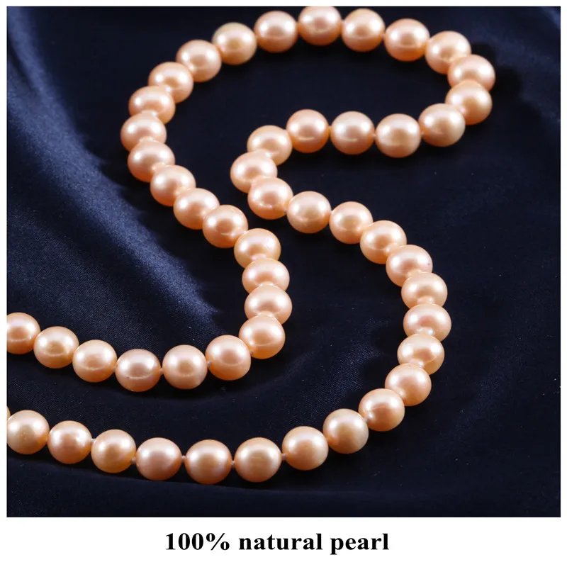 Ожерелье ZHIXI из пресноводного жемчуга ювелирные изделия ожерелье круглого