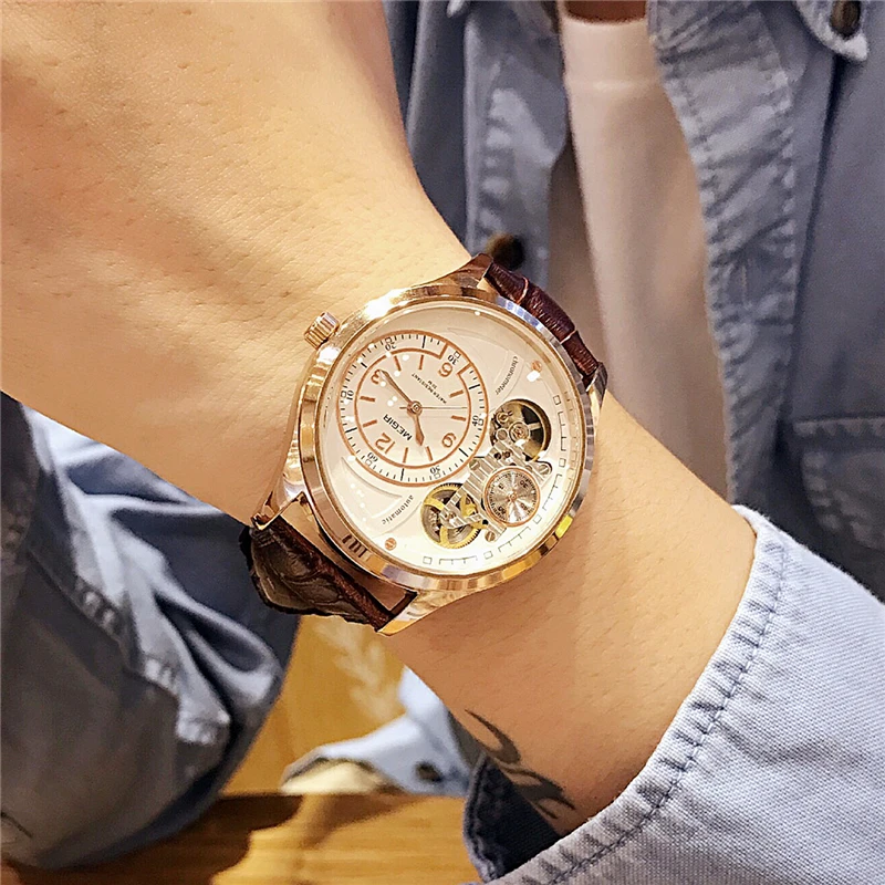 Часы наручные MEGIR Мужские кварцевые оригинальные брендовые роскошные в стиле