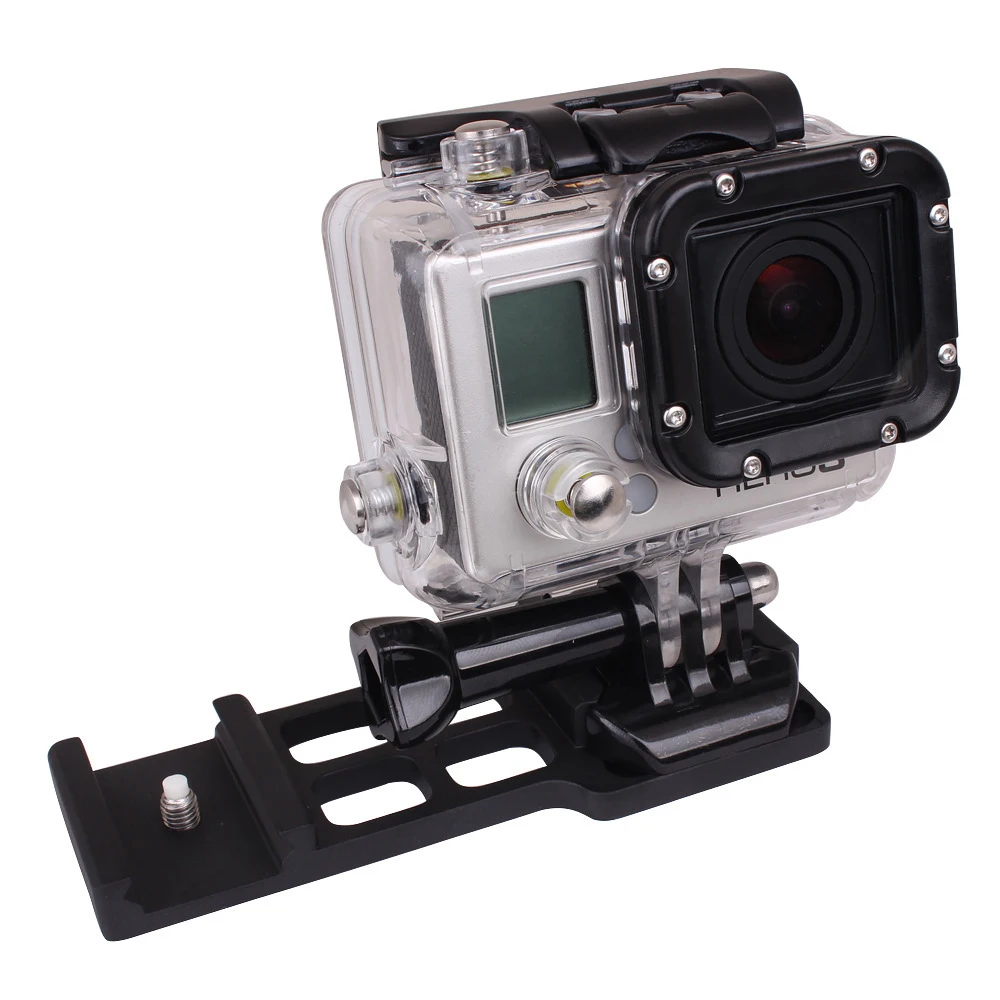 Консольная камера Пикатинни Вивер ружье Боковое крепление для Gopro Hero 4/3 +/3/2/1