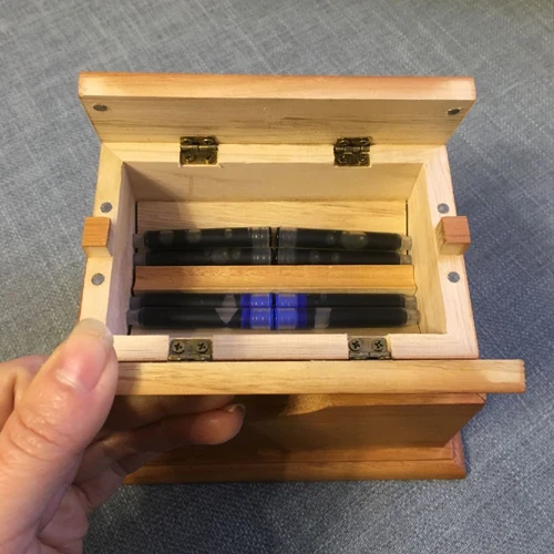 Оригинальный Деревянный чехол для сигарет креативная Домашняя и офисная