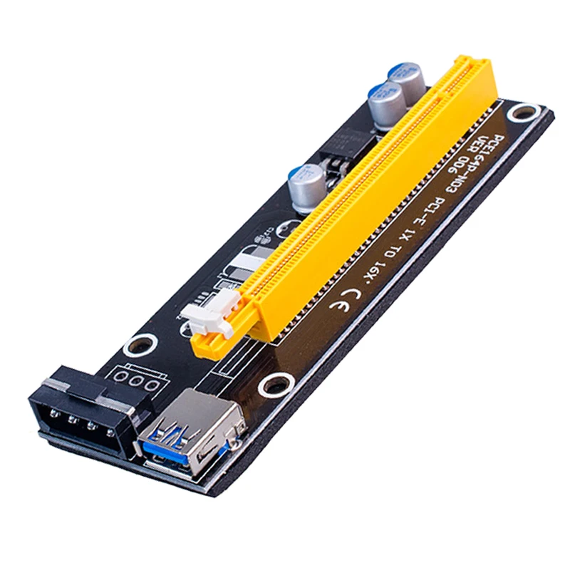 Mini PCIe 1x PCI Express x16 Riser Card для ноутбука внешняя графическая карта GDC Miner mini к e слот BTC
