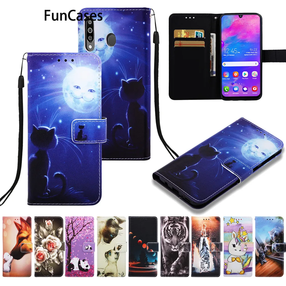 Кожаный чехол с бабочкой для huawei Honor Play 8A cellular Y6 2019 Csse откидной Чехол бумажник