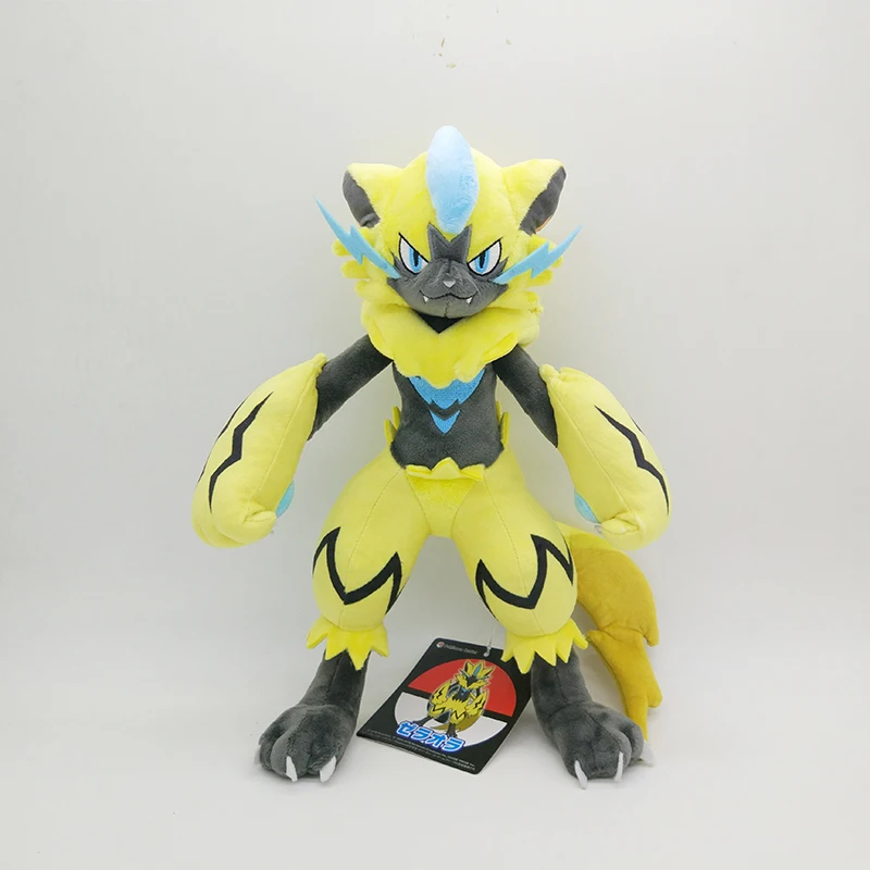 Плюшевая игрушка Zeraora из серии аниме Покемон 25 см | Игрушки и хобби