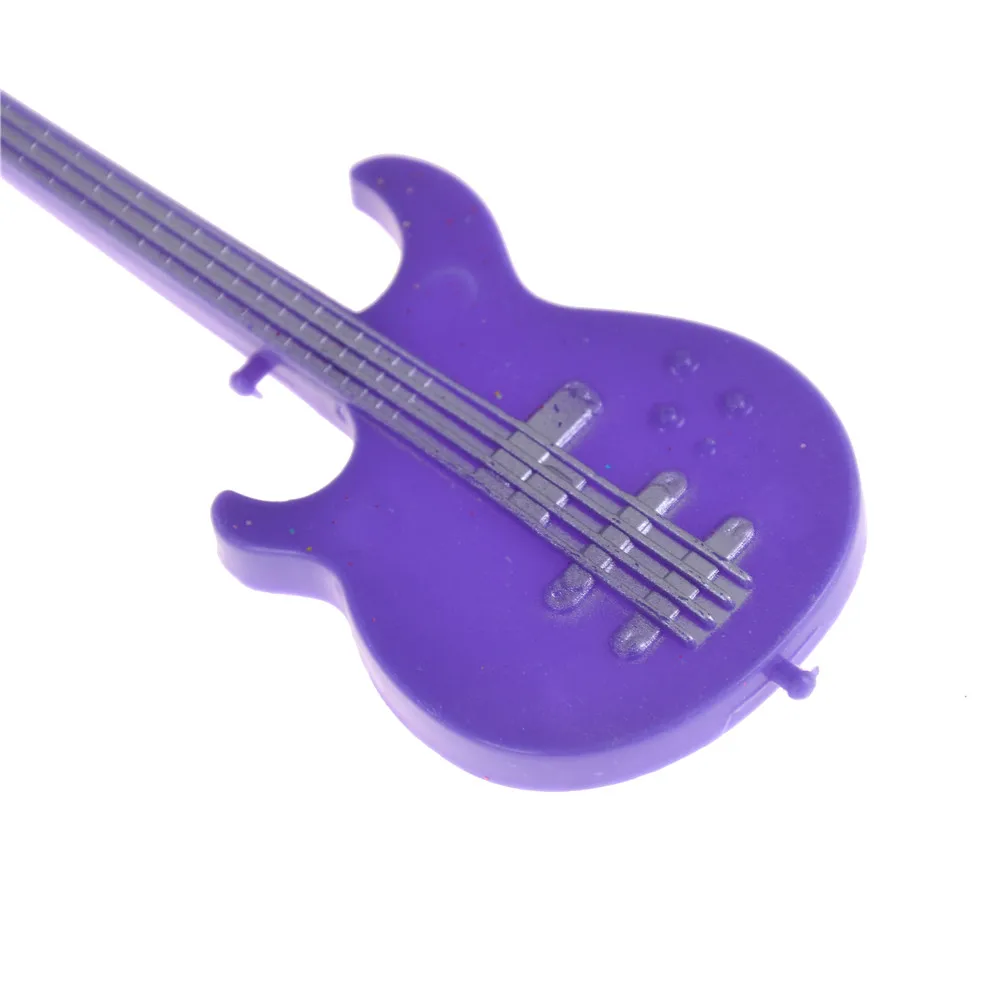 Гитара для кукол аксессуары детский игровой домик пластиковая игрушечная