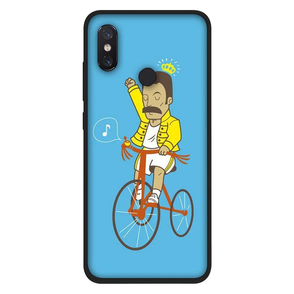 19 WEBBEDEPP Фредди Меркури Queen ремешок чехол для телефона из ТПУ с принтом "для Xiaomi mi 8 A2 Lite A1 9 SE mi x 2s Max мы собрали воедино 3 для POCOPHONE F1 мягкий чехол - Цвет: 19