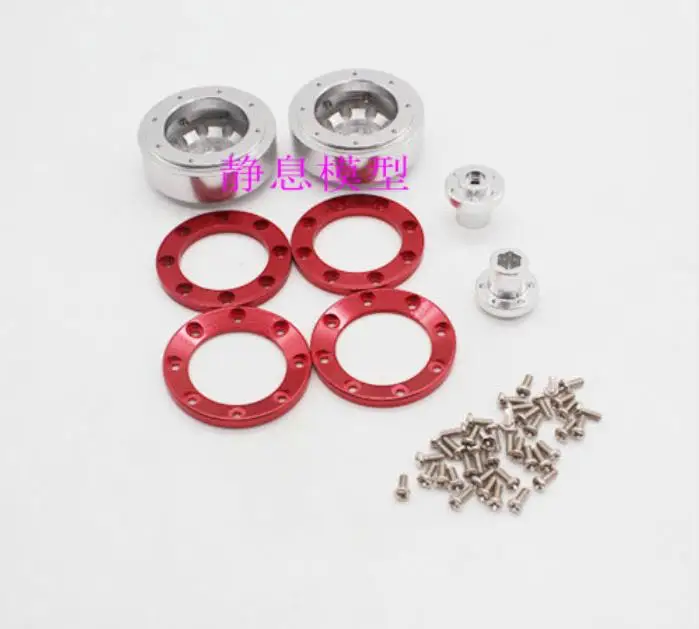 

Henglong WPL 1:16 B1 B-1 B-14 B24 C14 Truck 4WD RC Crawler Car upgrade metal wheel frame wheel hub