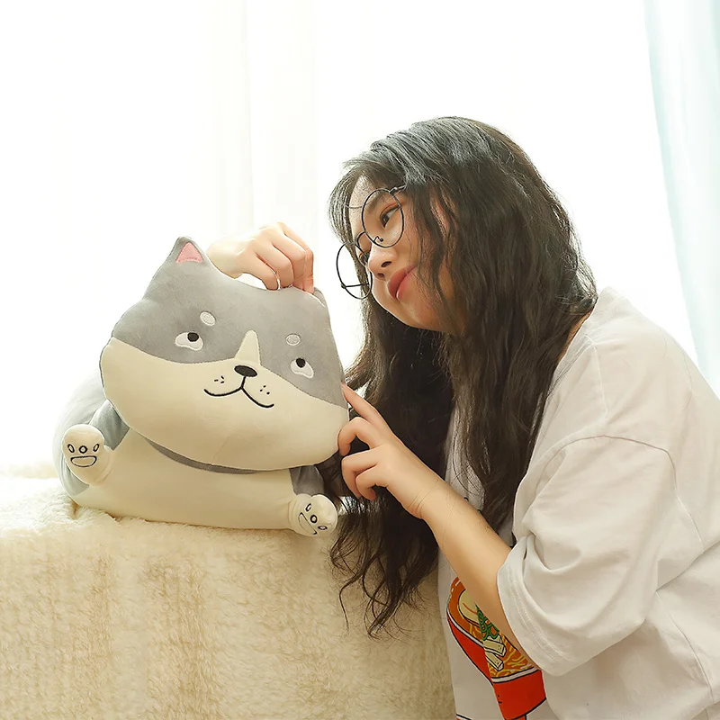 1 шт. 70 см мягкая собака хаски плюшевая игрушечная кошка игрушка кукла Подушка для