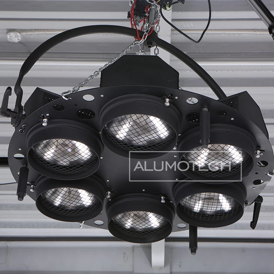 Подвесной светильник ALUMOTECH 220V 1000WX6 + Вольфрамовая лампа софтбокс диммер Pro для