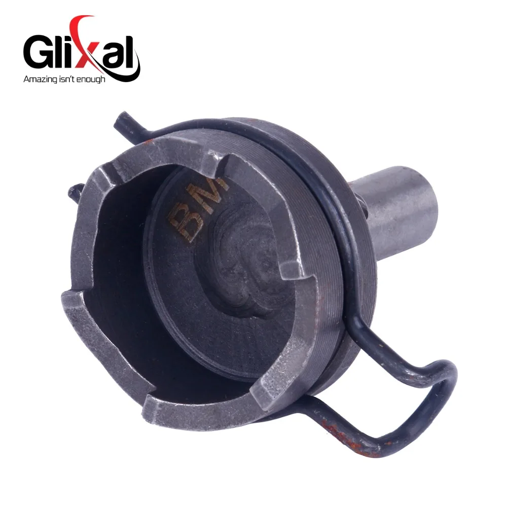 Glixal 55 мм пусковой вал шестерни с холостого хода для GY6 49cc 50cc 139QMB 139QMA Китайский Скутер мопед ATV(21T+ 7 T