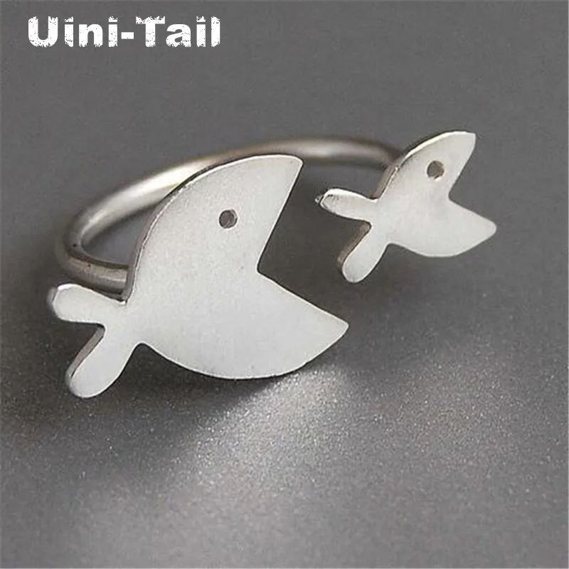 Горячая новинка модное простое креативное Открытое кольцо Uini Tail из