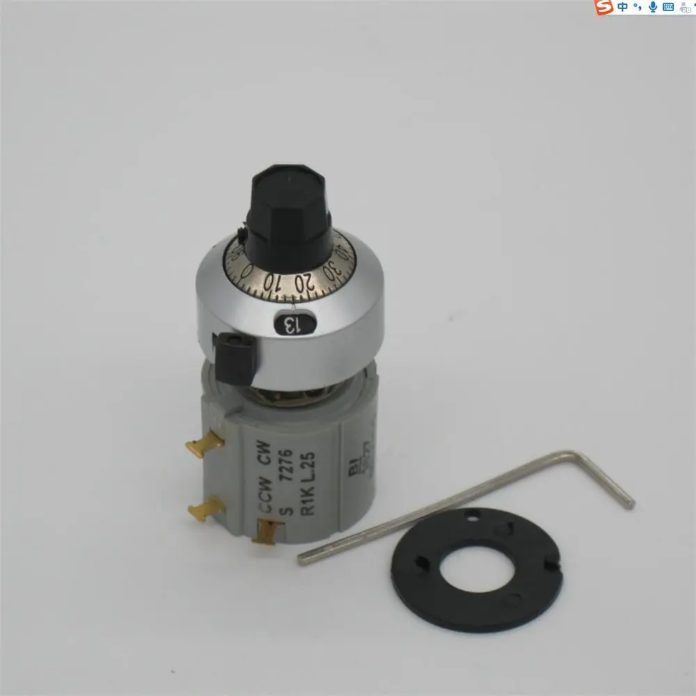 Оригинальный потенциометр раньше CCW CW S 7276 R1K L.25 BI Мексики + запчасти для