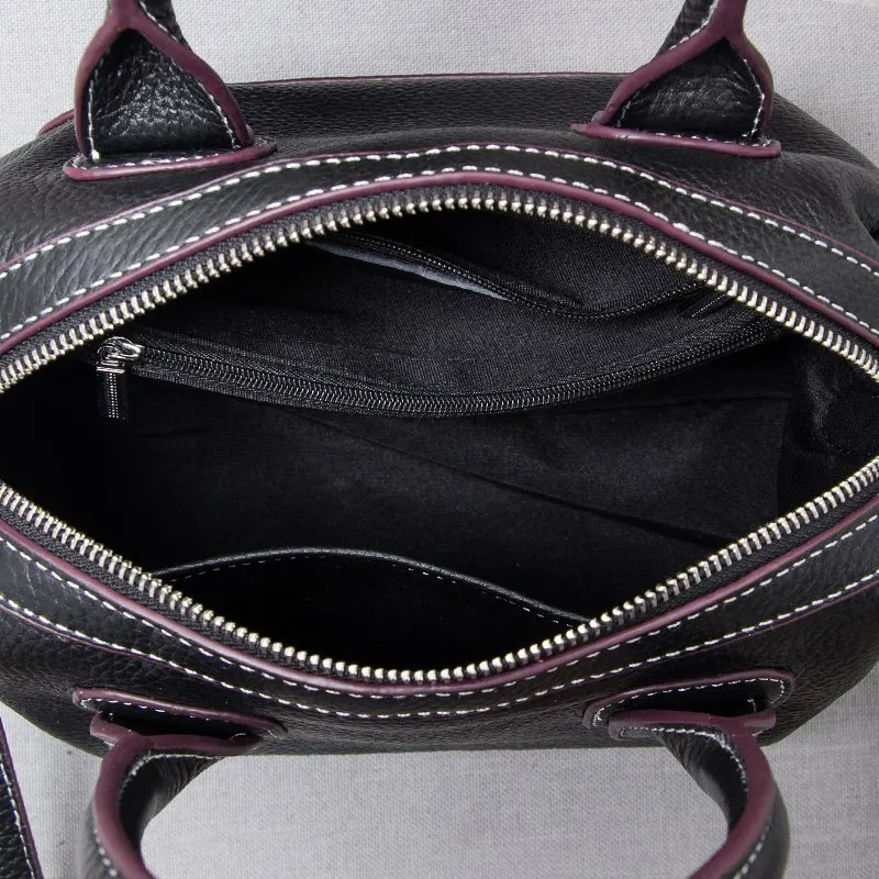 Женские сумки из 100% натуральной воловьей кожи высокого качества в простом стиле