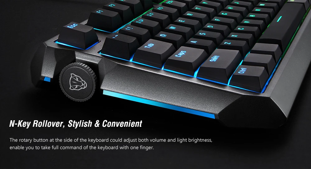 MOTOSPEED CK80 Проводная Механическая игровая клавиатура RGB подсветка PBT Keycap все ключи анти-призрак
