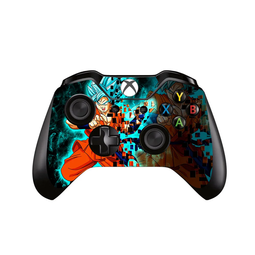 Виниловая кожа Наклейка Обложка для microsoft Xbox One/One S/One X контроллер-Dragon Ball