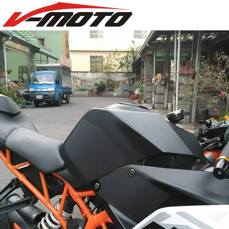 Для KTM RC 200 rc390 мотоциклетный топливный бак тяговая накладка боковой газовый зажим