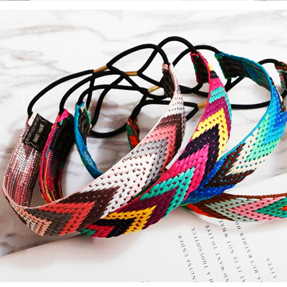 Резинка для волос девочек аксессуары Эластичный Тюрбан деревянная повязка на