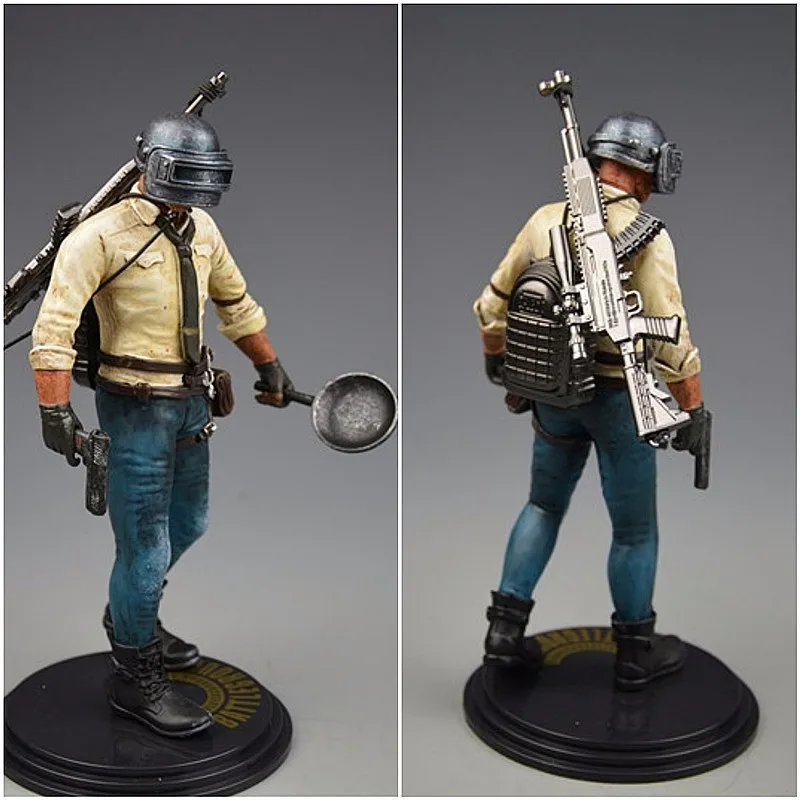 backpack-SKS H1Z1 игрок Unknowns Battle Grounds PUBG Playerunknowns Battlegrounds Модель Кукла 14 стиль игра фигурка экшн фигурка - Цвет: backpack-SKS