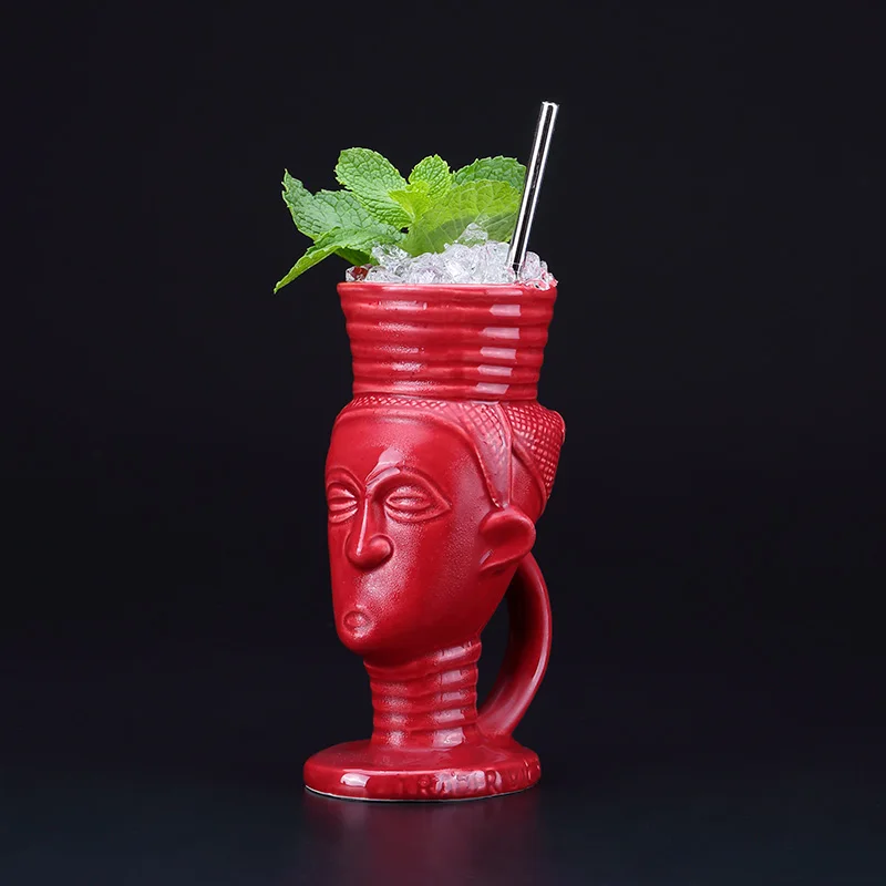 Статуя ведьмы Tiki кружка посуда кружки для коктейлей пивная чашка вина