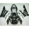 Литье под давлением Пластиковые обтекатели Набор для YAMAHA 1998 1999 YZF-R1 черный красный Обтекатели YZF R1 98 99 обтекатель комплект HH27