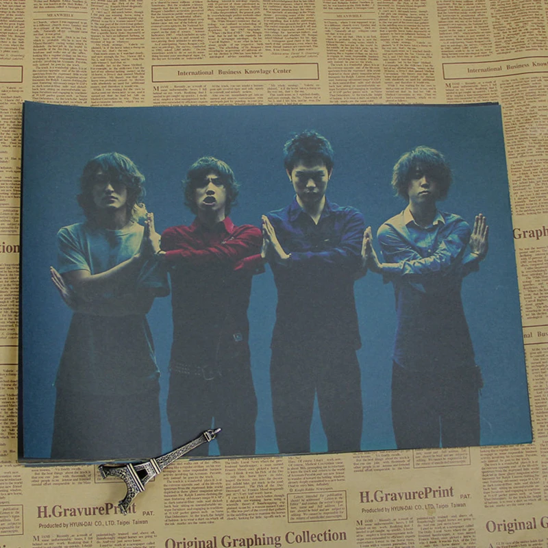 COSY MOMENT ONE OK ROCK Janpanese Rock Band ВИНТАЖНЫЙ ПЛАКАТ Ретро украшение дома кафе настенная декоративная живопись постер QT374