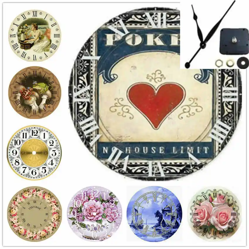 Хит 2019 алмазная 5D картина полностью квадратные часы в форме сердца вышивка