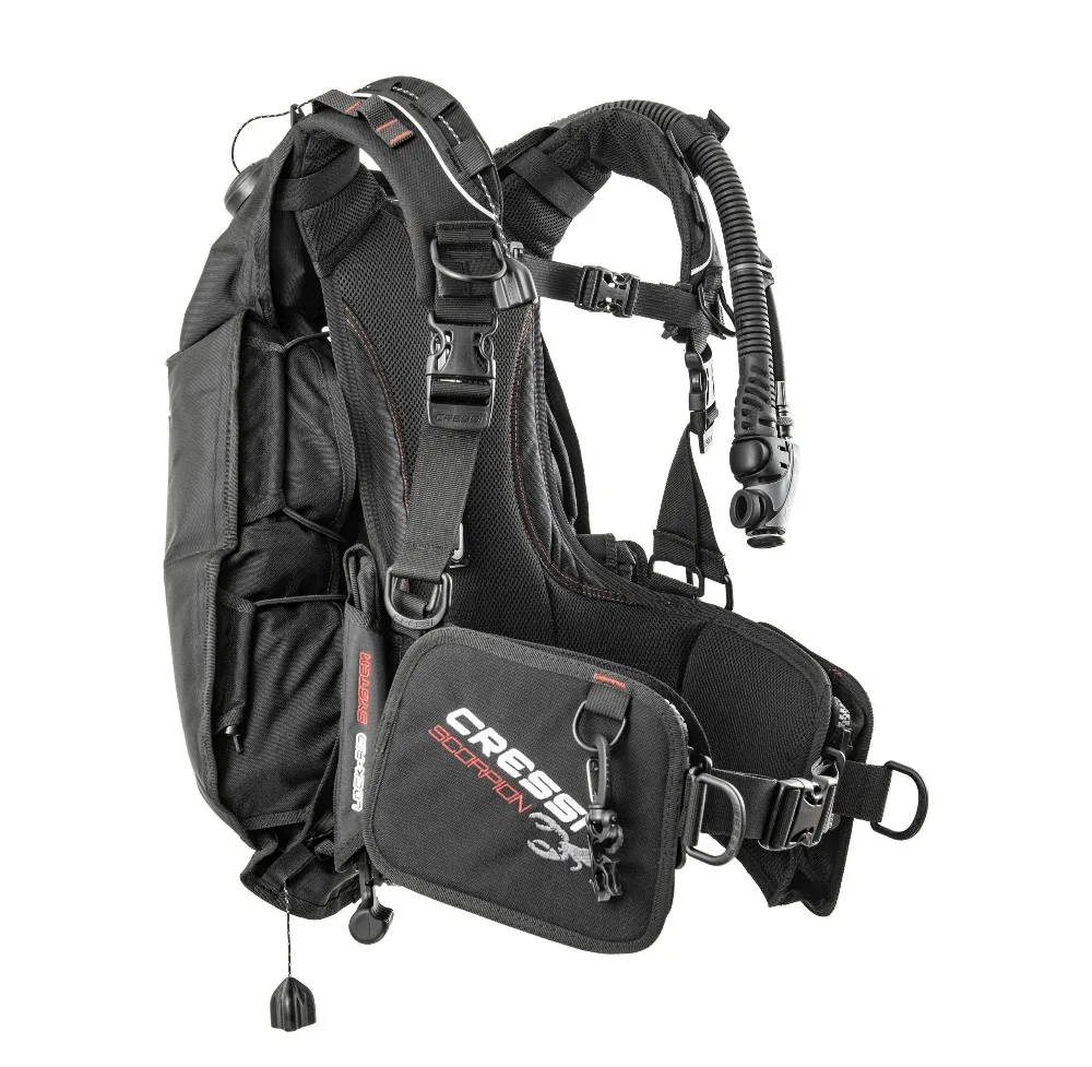 Cressi SCORPION BCD для дайвинга с аквалангом|Бассейн и аксессуары| |